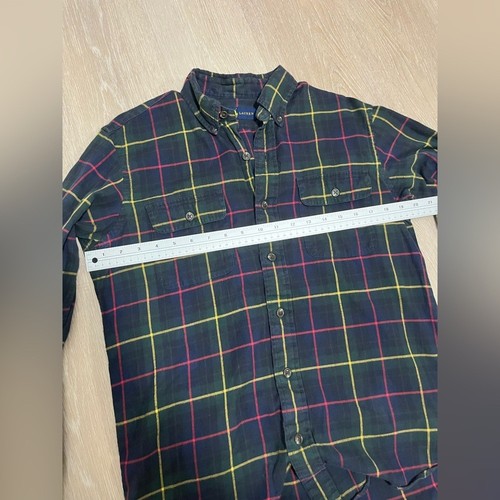 Ralph Lauren Men's Classic Plaid Flannel Shirt - Size Small - photo 5