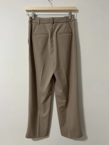 H&M Beige Trousers Wide Leg Pants Size 2 - photo 2