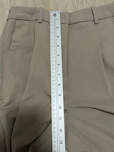 H&M Beige Trousers Wide Leg Pants Size 2 - photo 4