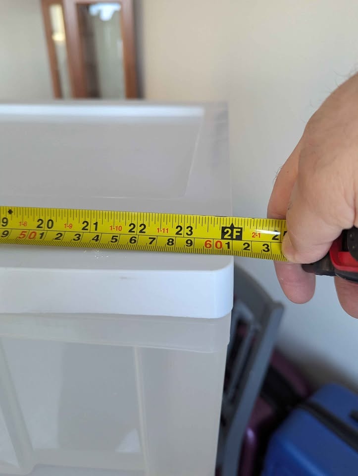 Large Plastic 3-Drawer Storage Tower - photo 4