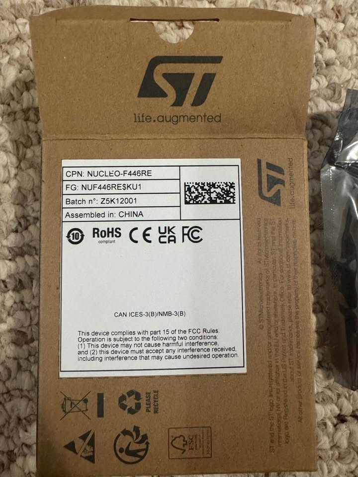 STM32 Nucleo Dev Board w/ STM32F446RE MCU (NUCLEO-F446RE) - photo 3