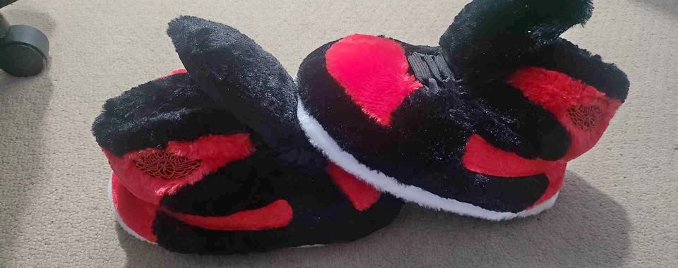 Air Jordan Fluffy Sneakers
