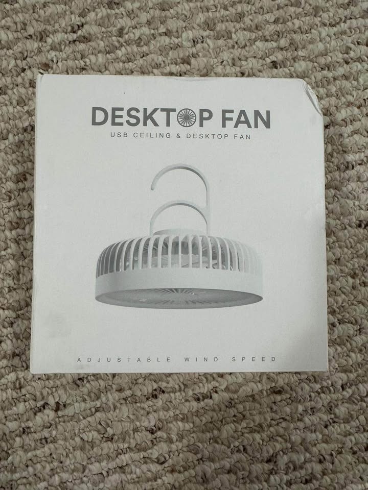 Camping Desktop Ceiling Fan with Remote - photo 2