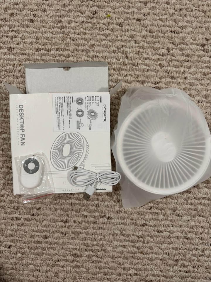 Camping Desktop Ceiling Fan with Remote - photo 4