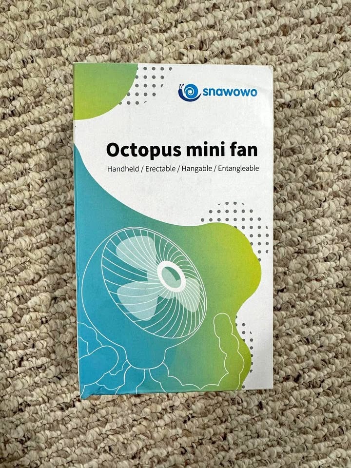 Stroller Fan Flexible Tripod Clip