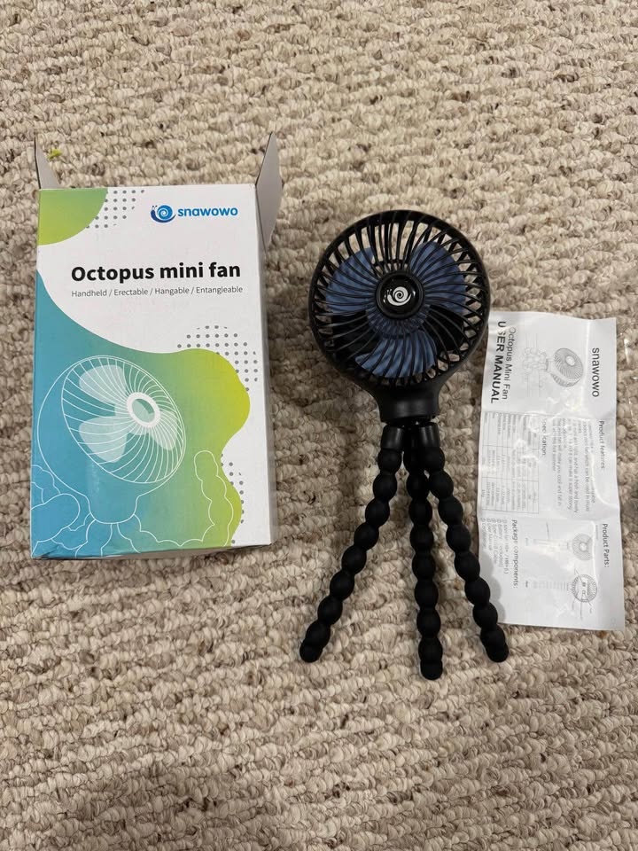 Stroller Fan Flexible Tripod Clip - photo 5