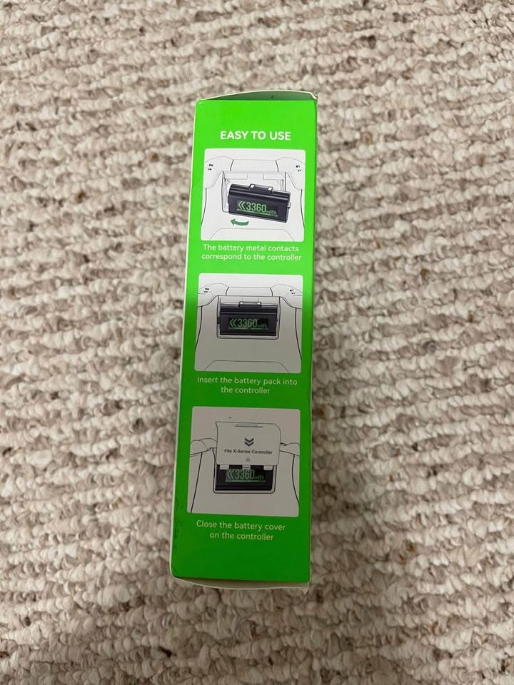OIVO XSX Controller Charger Station w/ 2 Rechargeable Batteries - photo 2