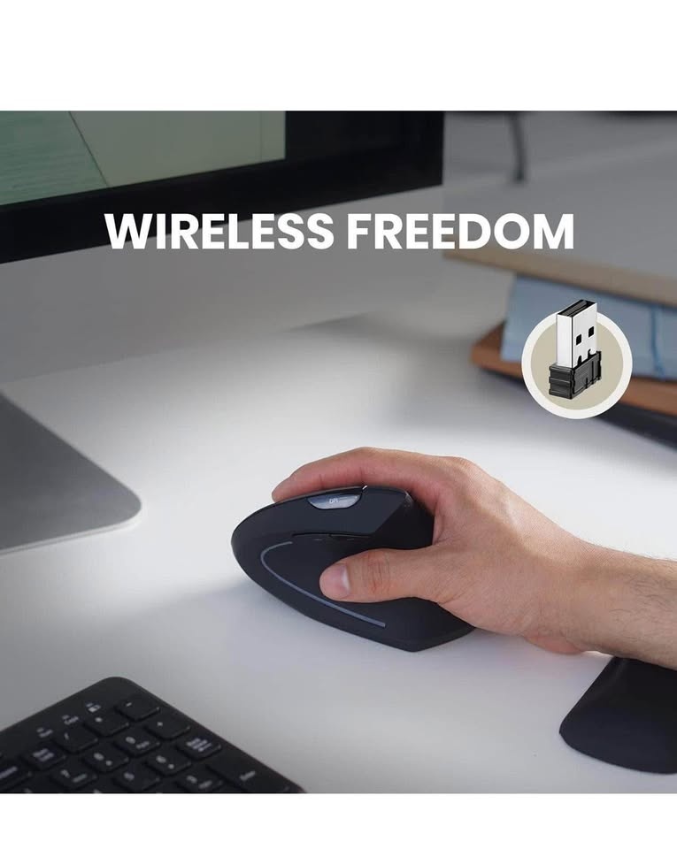 Perixx PERIMICE-713 Wireless Ergonomic Vertical Mouse - photo 5