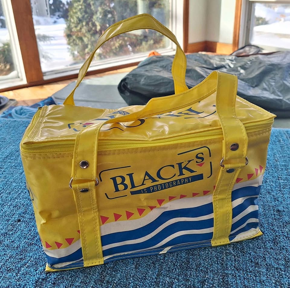 Vintage Black's Cooler Bag
