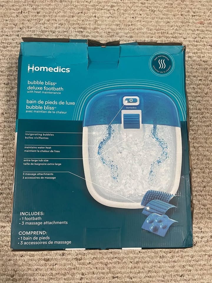 Homedics Bubble Bliss Deluxe Footbath - photo 5