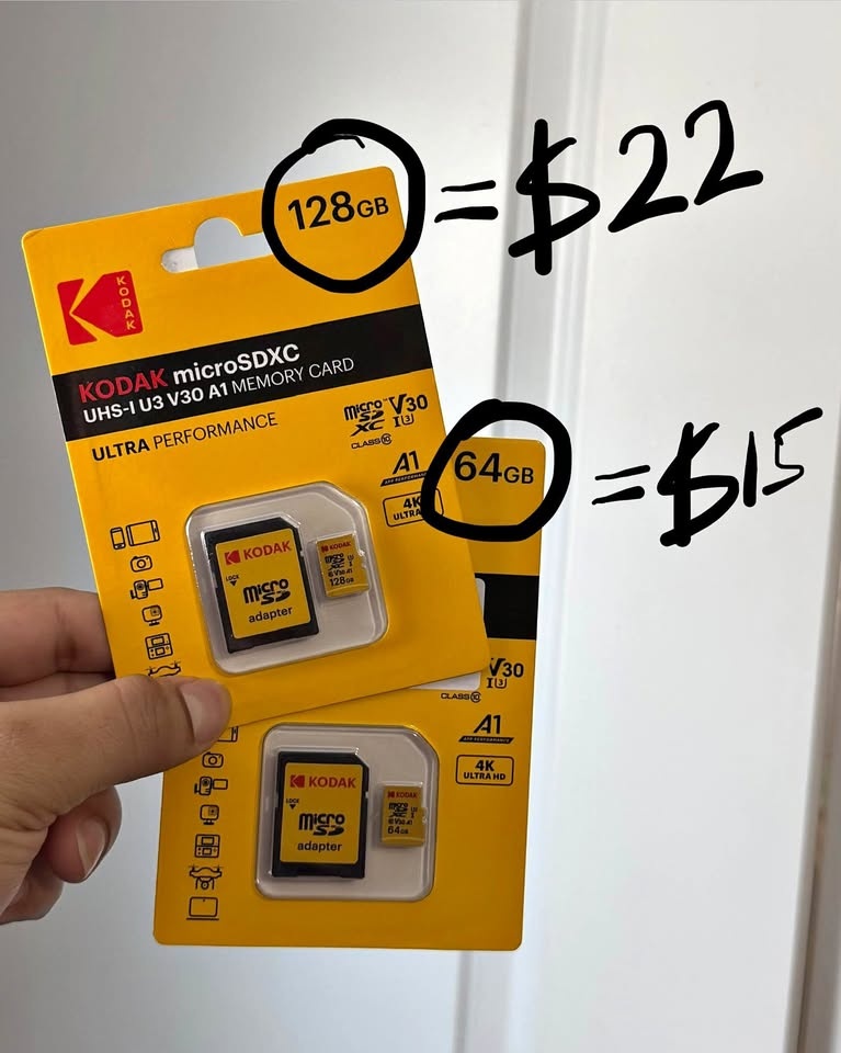 Memory Card SD Card 64GB & 128GB NEW