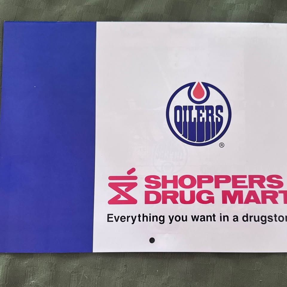Edmonton Oilers 1993-94 Official Calendar - photo 3