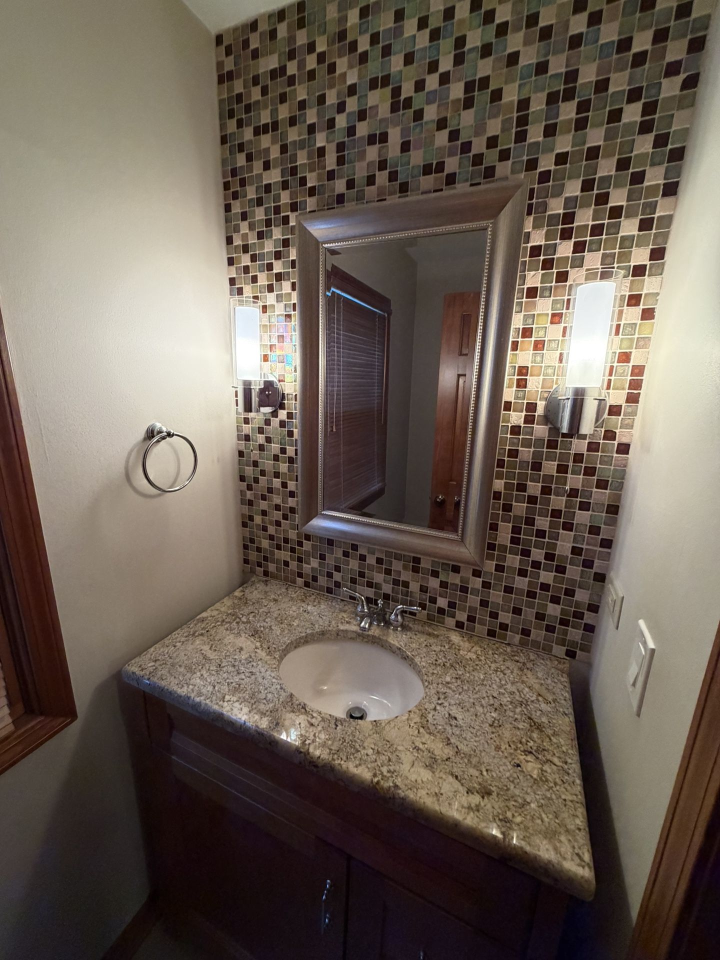 Bathroom Vanity, Mirror, and Lights - photo 3