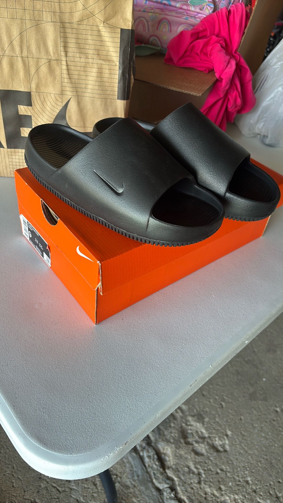 W Nike Calm Slide Size 9 - photo 2
