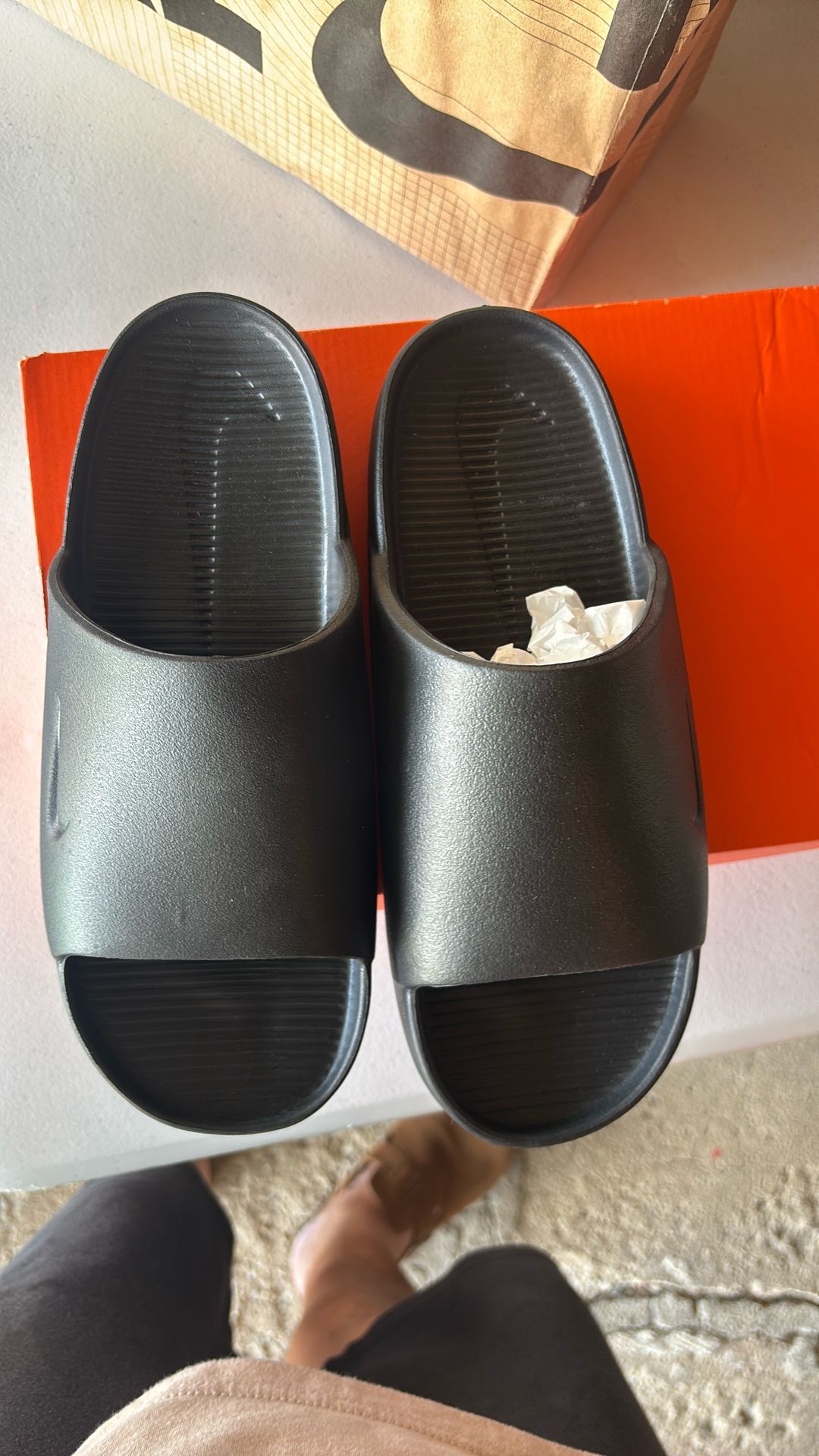 W Nike Calm Slide Size 9 - photo 4