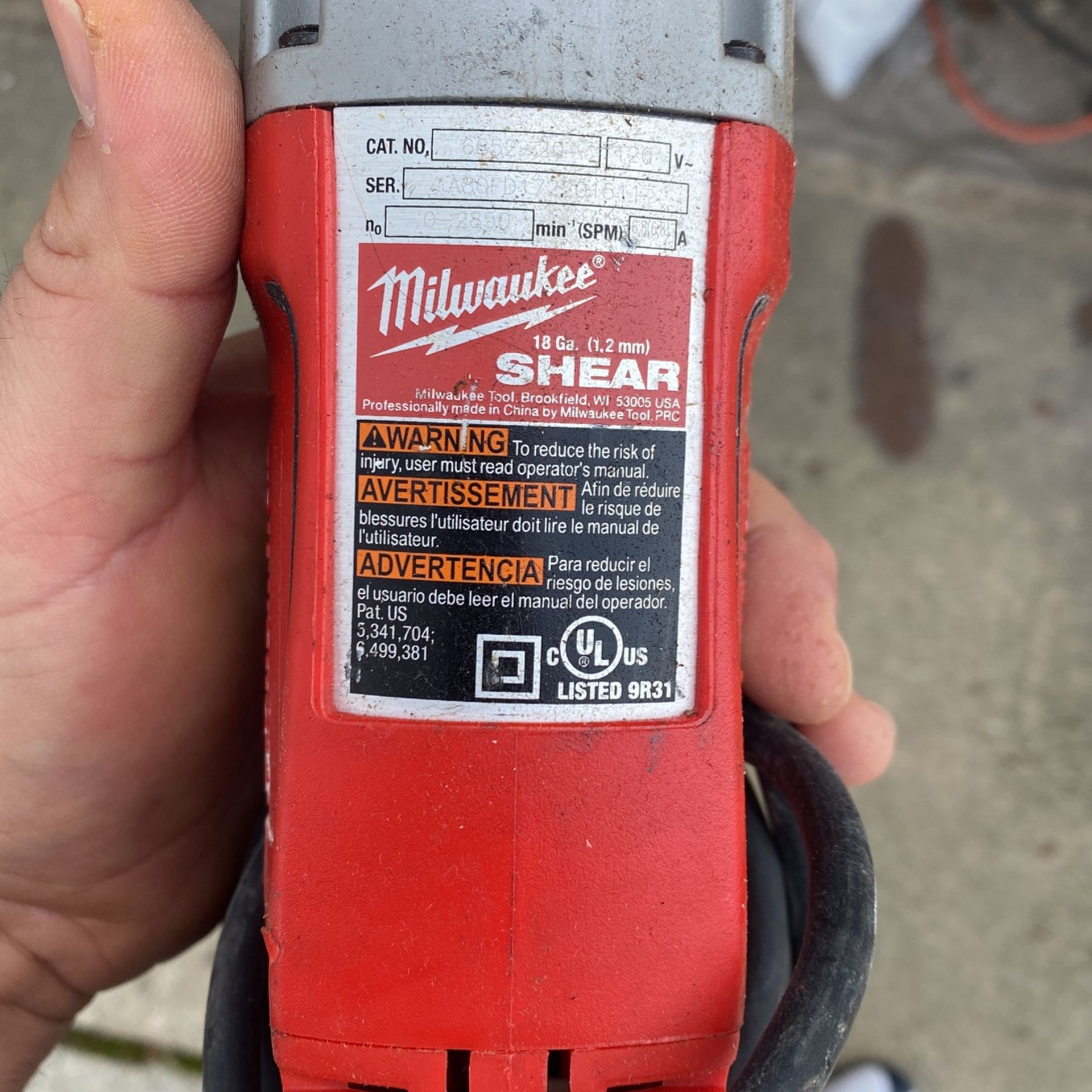 Milwaukee Metal Cutter Gauge Shear - photo 2