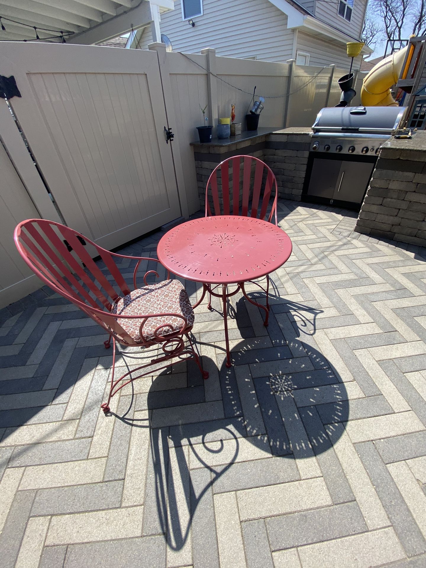 Metal 3 Piece Patio Set - photo 3