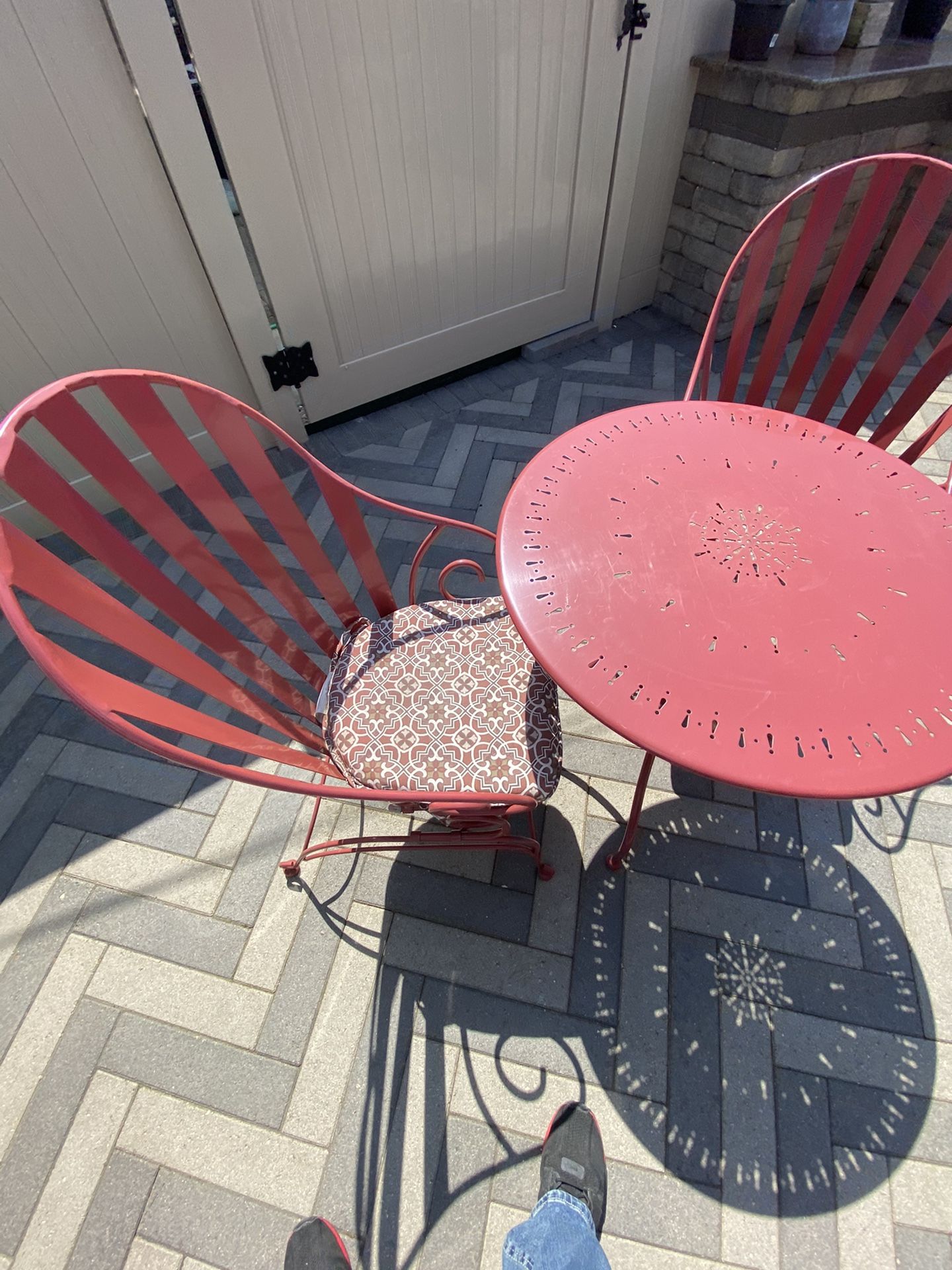 Metal 3 Piece Patio Set - photo 4