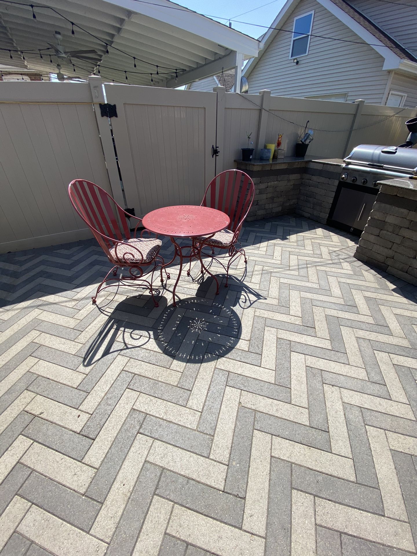 Metal 3 Piece Patio Set - photo 5