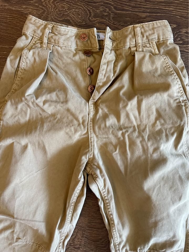 Zara High Waist Straight Pants - Size 0 - photo 2