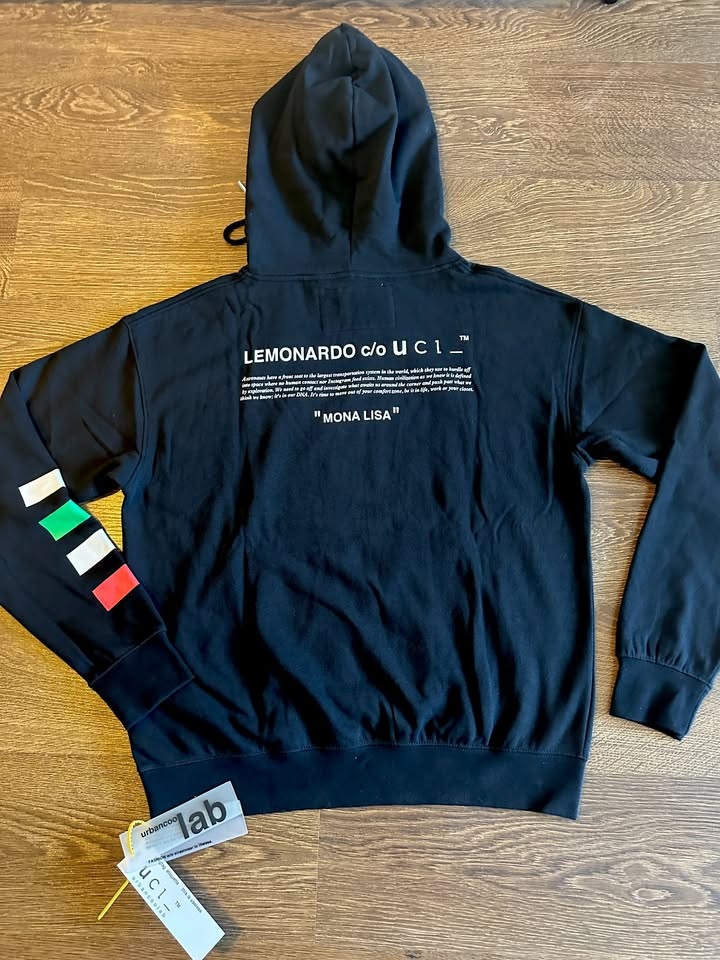 NWT UrbanCooLab Lemonardo Black Hoodie - photo 2