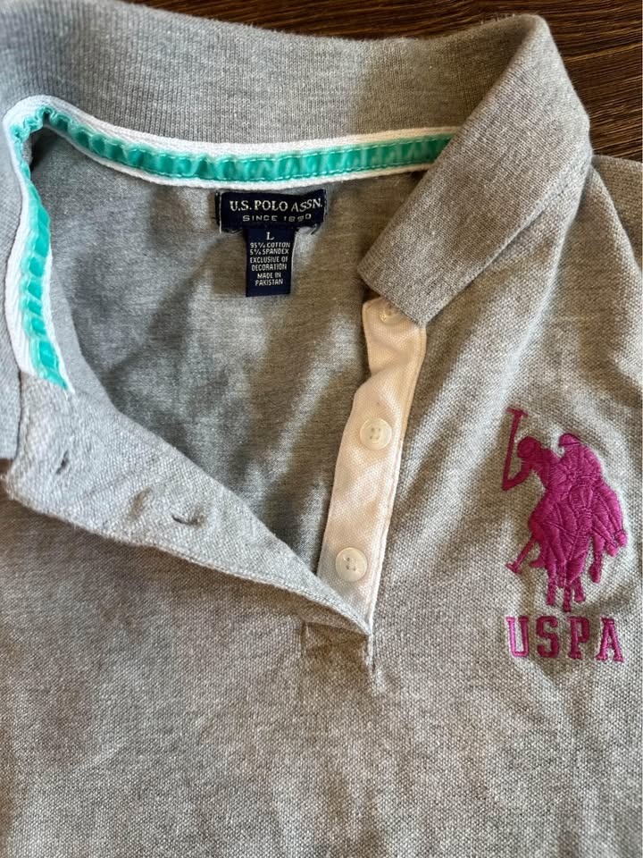 Women’s US Polo Assn USPA Polo Shirt - Size L - photo 2