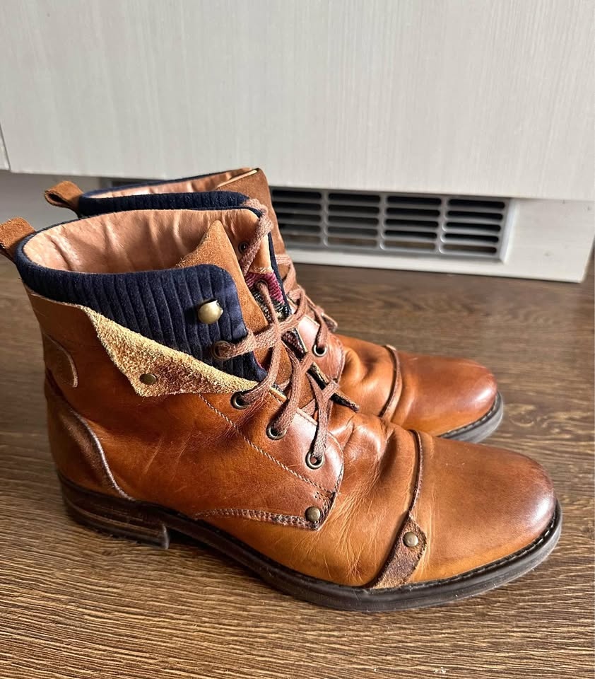 Men's Steve Madden Leather Boots - Size 8