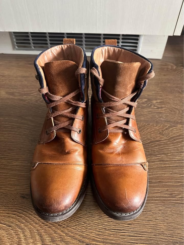 Men's Steve Madden Leather Boots - Size 8 - photo 3