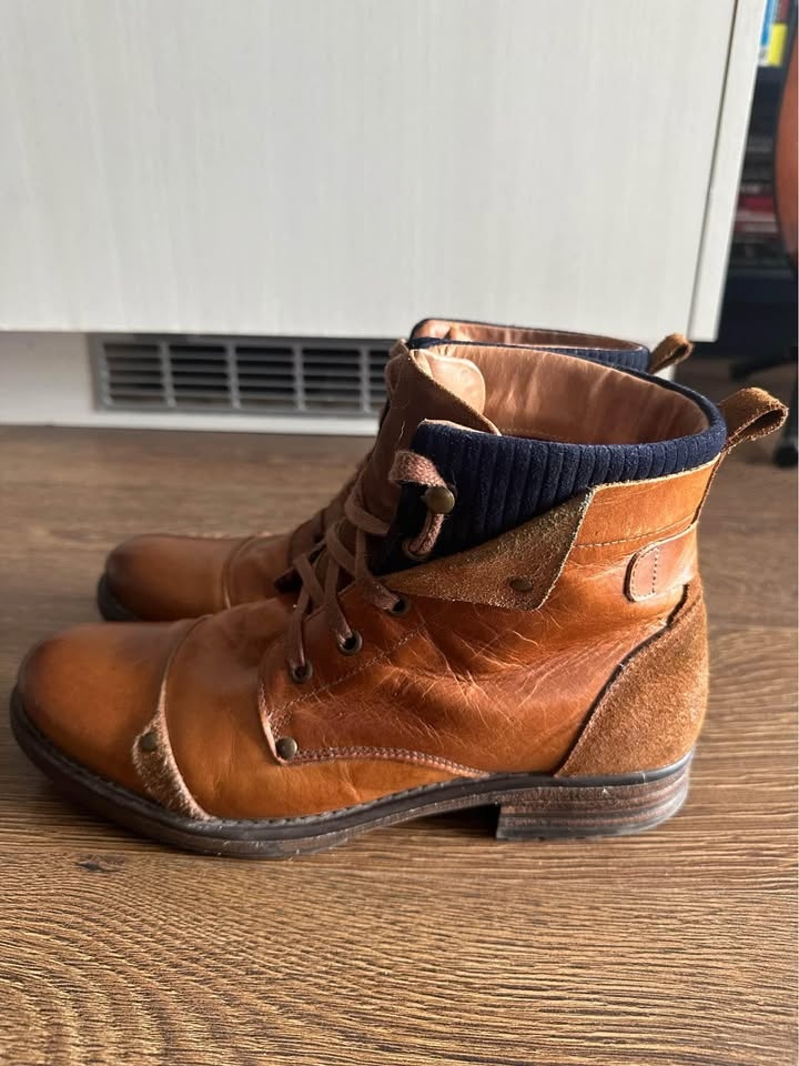 Men's Steve Madden Leather Boots - Size 8 - photo 4