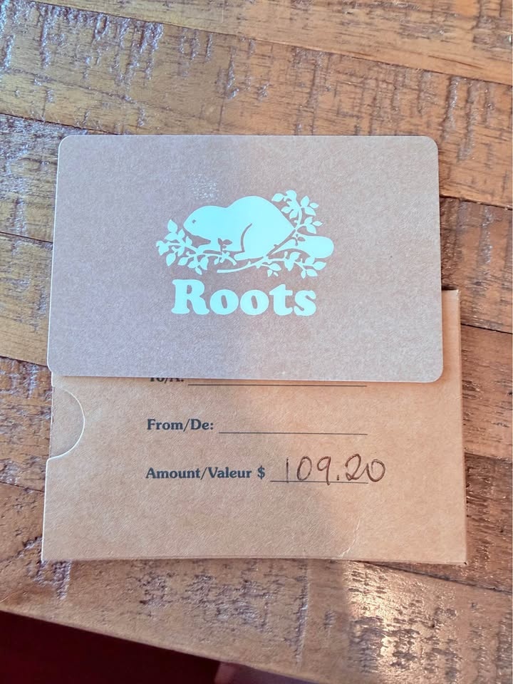 Roots Gift Card