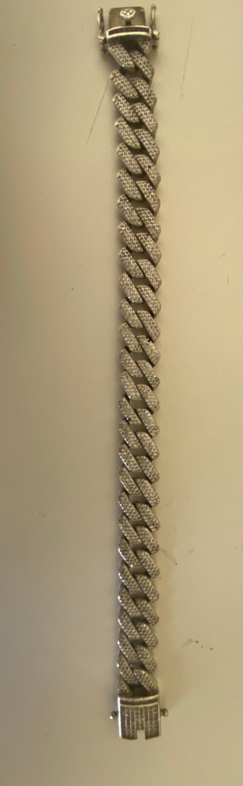 925 Sterling Silver 8.25” Cuban Link Bracelet - photo 3