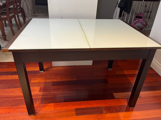Glass Top Table