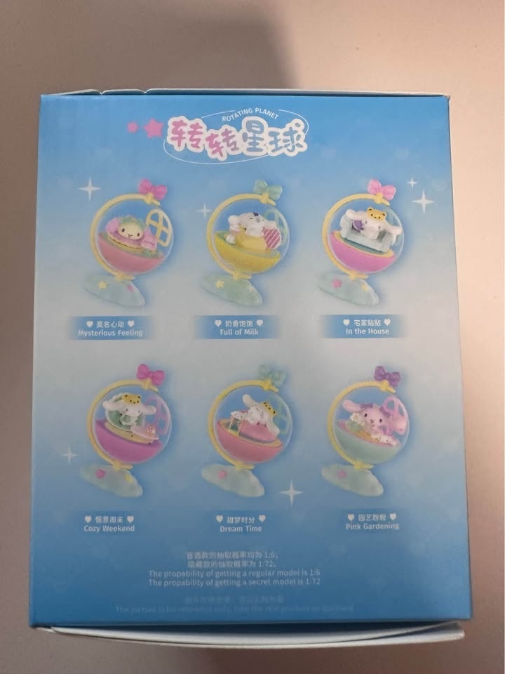 Cinnamoroll Spinning Planet Series Figurine Blind Box (New) - photo 2