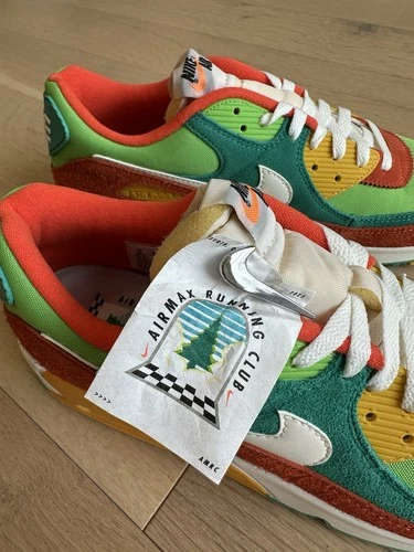 Nike Air Max 90 SE Roma Green/Sail-Orange Men's 13 BNIB - photo 5