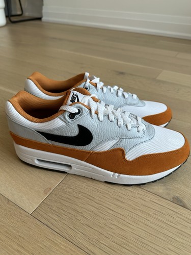 NIKE AIR MAX 1 WHITE/BLACK-MONARCH Men’s 13 BNIB - photo 5