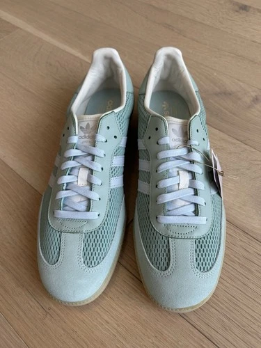 ADIDAS SAMBA OG HAZGRN/SKYTIN/OWHITE Men’s 14 BNIB - photo 3