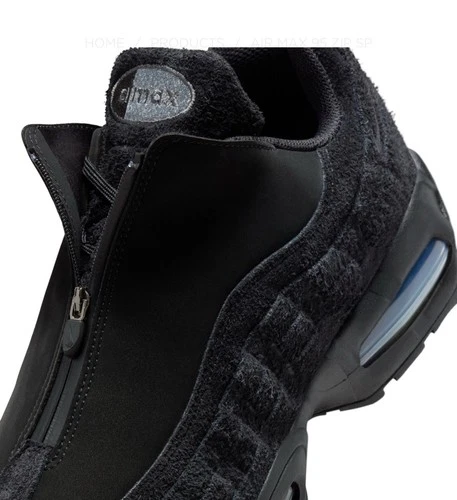 NIKE AIR MAX 95 ZIP SP Men’s Size 13 BNIB - Black - photo 5