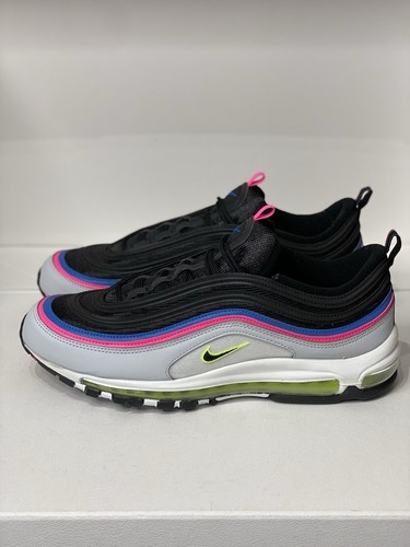 Nike Air Max 97 Neon Black White Men's Size 13