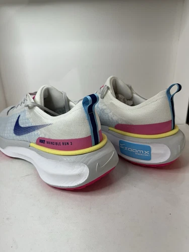 NIKE ZOOMX INVINCIBLE RUN FK 3 White/ Deep Royal Blue Men’s Size - photo 4