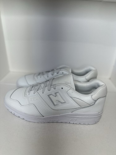 New Balance 550 All White Men’s Shoes Size 13 - photo 3