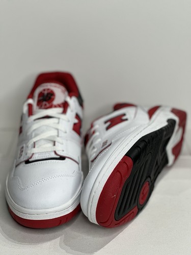 New Balance 550 Red/White/Black Men's Shoes Size 13 - photo 3