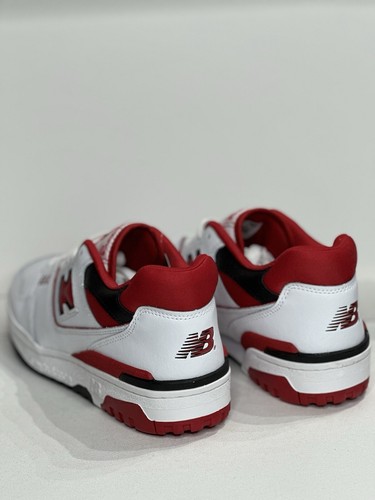 New Balance 550 Red/White/Black Men's Shoes Size 13 - photo 4