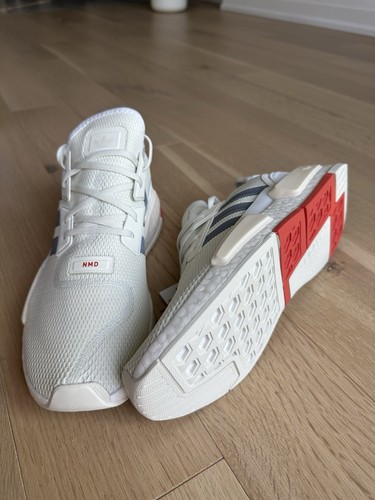 ADIDAS NMD_G1 Men’s Size 13 WHITIN/GREY/PRERED - photo 3