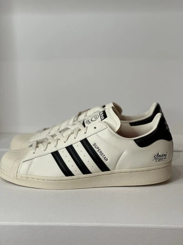 Adidas x Andre Saraiva Superstar Cream White Men's Shoes Size 13
