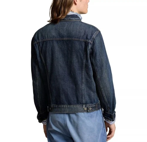 Polo Ralph Lauren Men's Faded Denim Trucker Jacket XL - photo 3