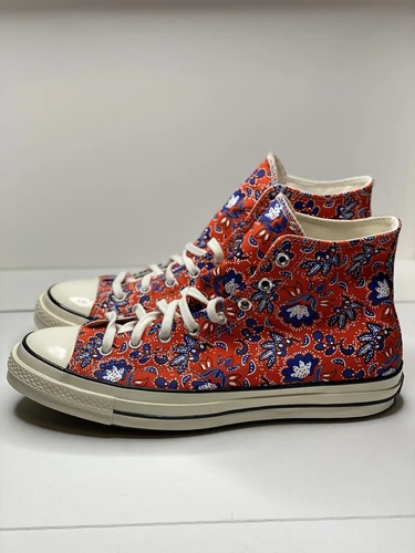 Converse Chuck Taylor 70 Hi Paisley - Habanero Men's Size 12