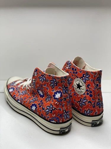 Converse Chuck Taylor 70 Hi Paisley - Habanero Men's Size 12 - photo 4