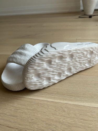 ADIDAS Adilette 22 Slides Men’s Size 13 White - photo 4