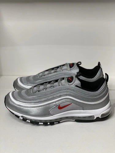 Nike Air Max 97 OG Silver Bullet Metallic Men's Size 13
