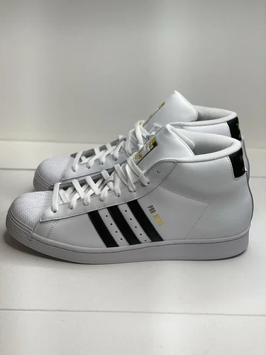 Adidas Pro Model White/Black Men's Size 13.5